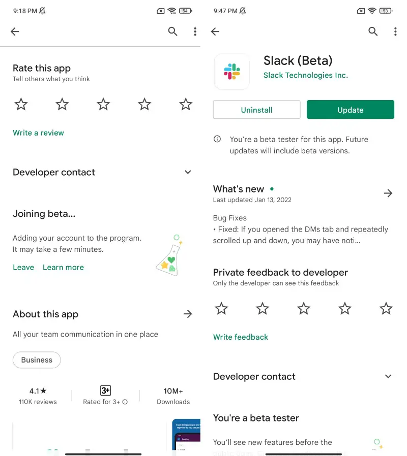 Download Android App Beta
