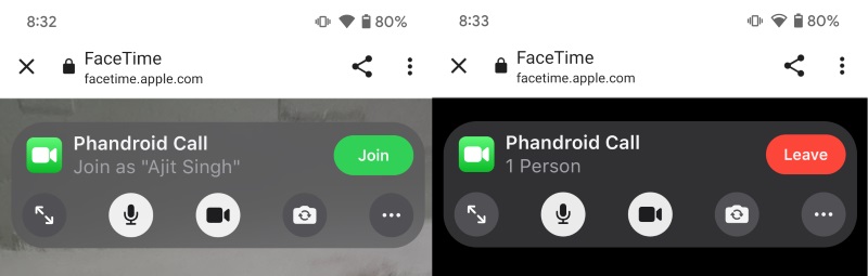 FaceTime Using Android2