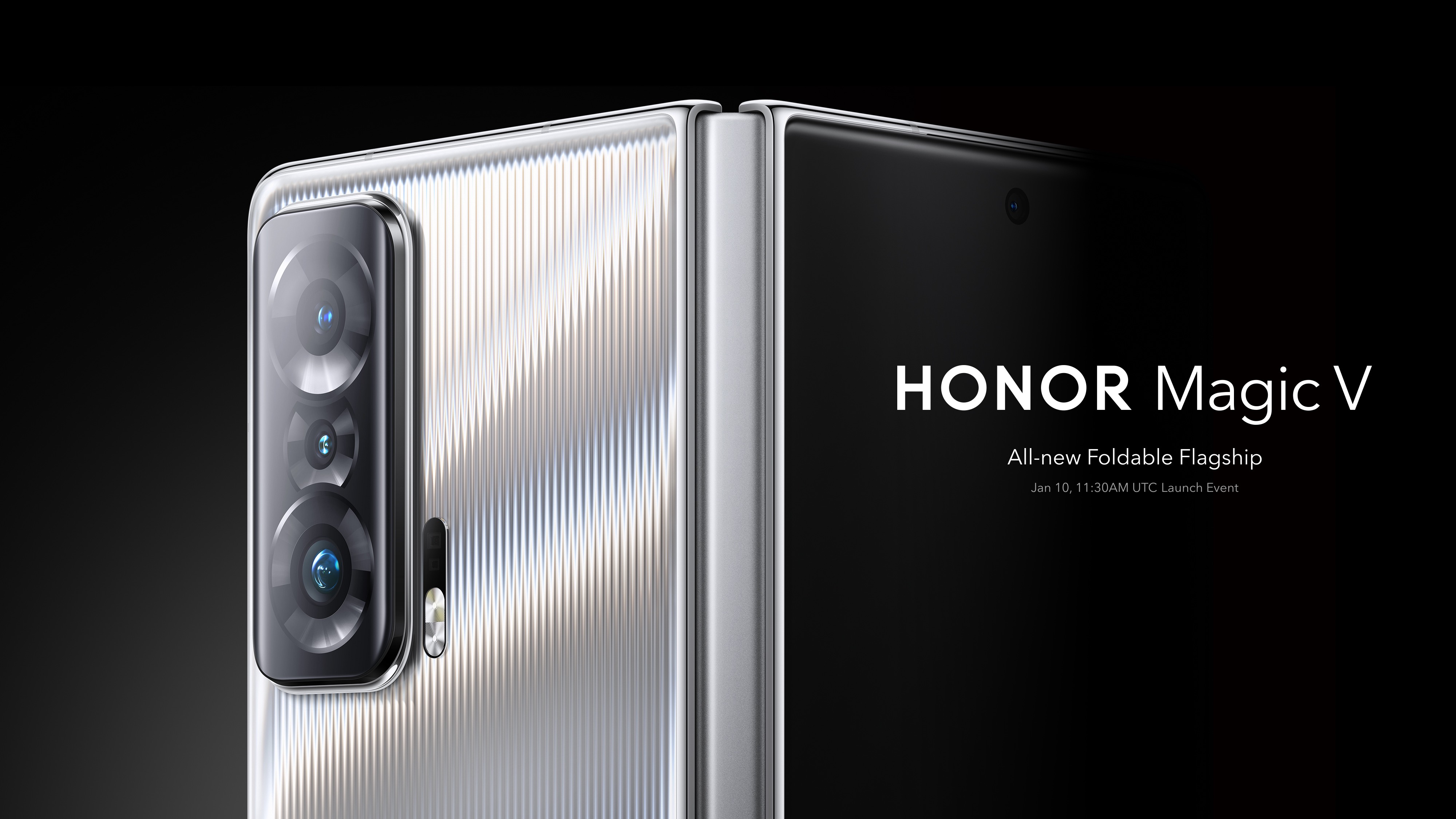 Honor set to make a big appearance its first foldable smartphone, the Magic V, on January 10