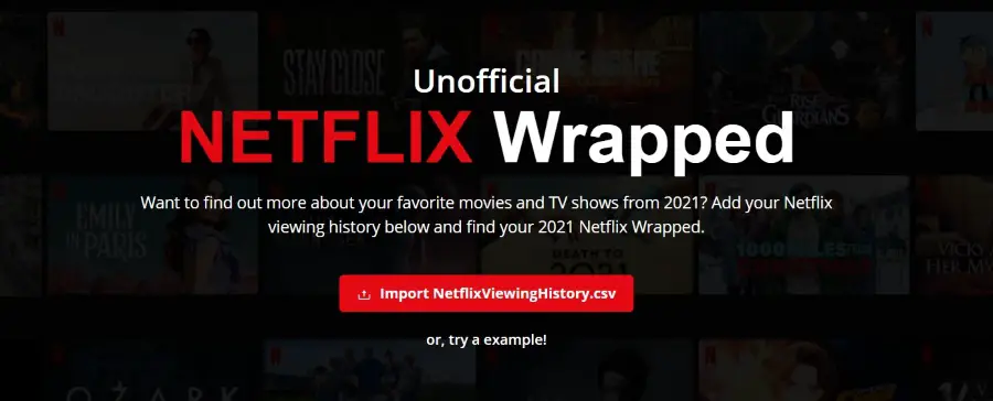 Netflix Wrapped 2021