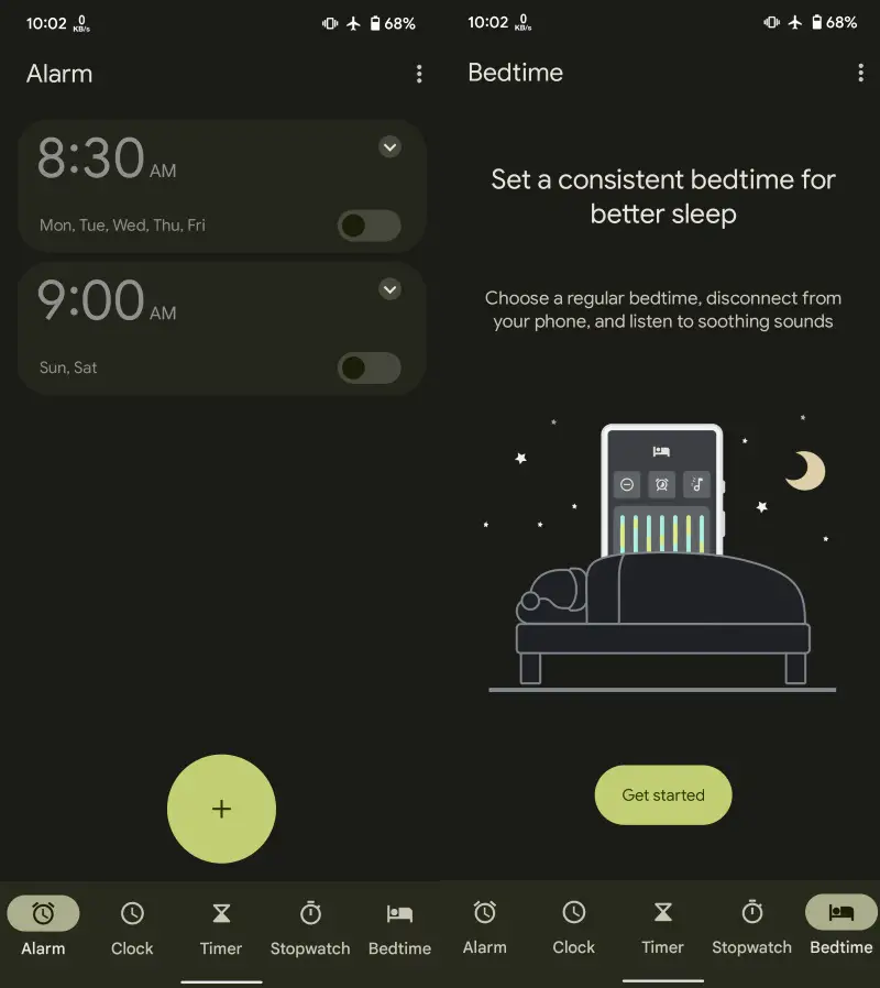 Bedtime Mode Android 1