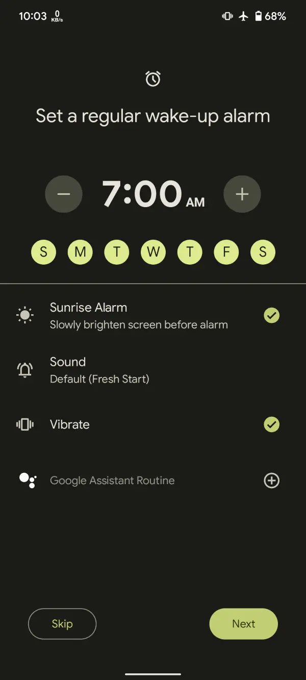 Bedtime Mode Android 2