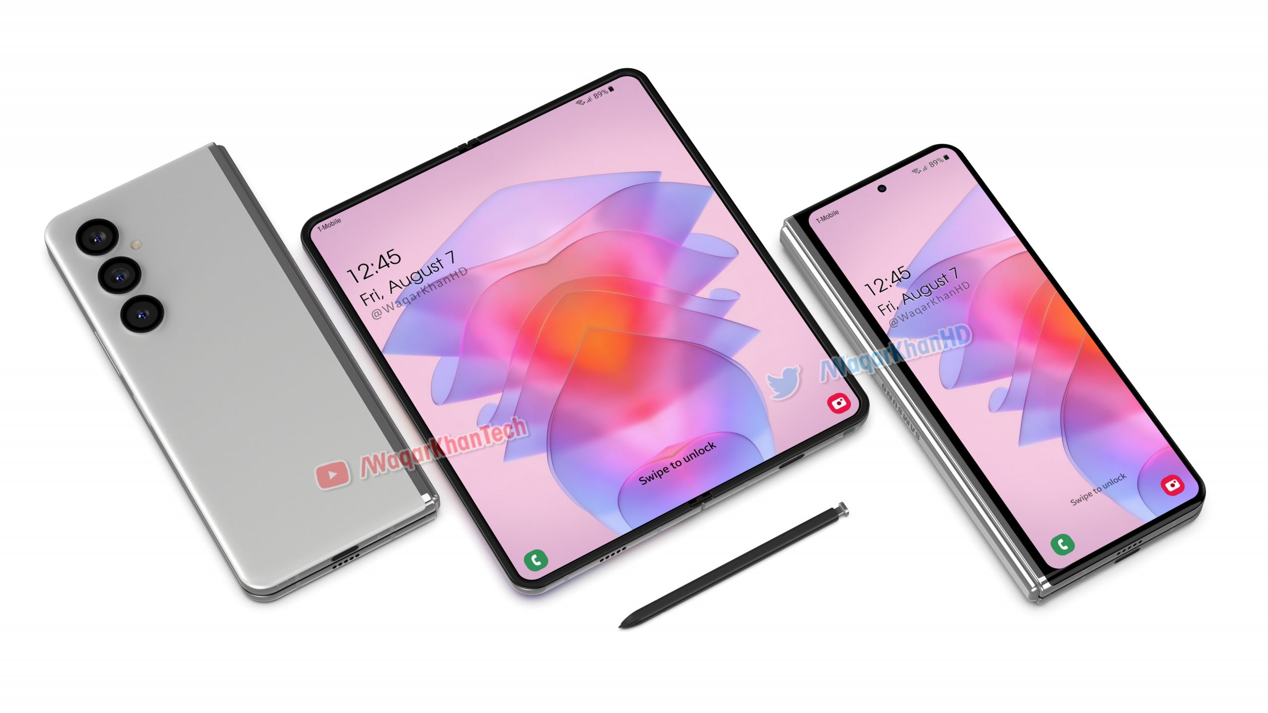 This Galaxy Z Fold 4 concept shows us how Samsung could include a siloed S  Pen - Phandroid