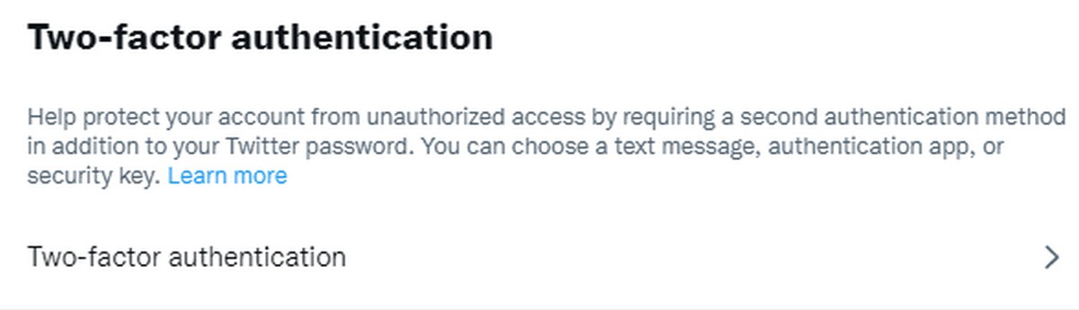 enable 2fa twitter 2