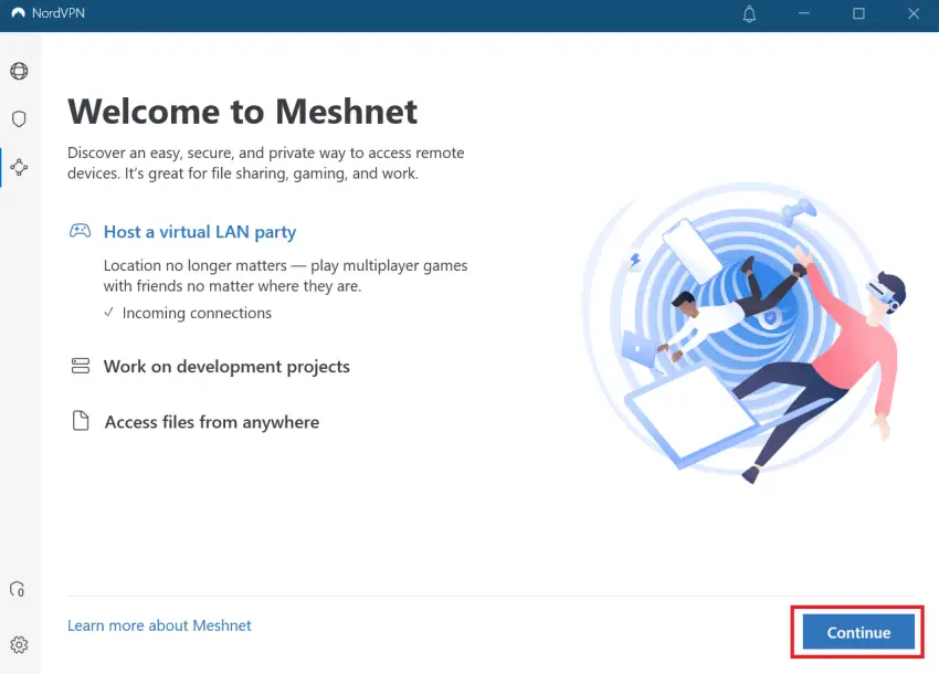 How to use NordVPN Meshnet and create private network – Phandroid NordVPN Meshnet Windows 2