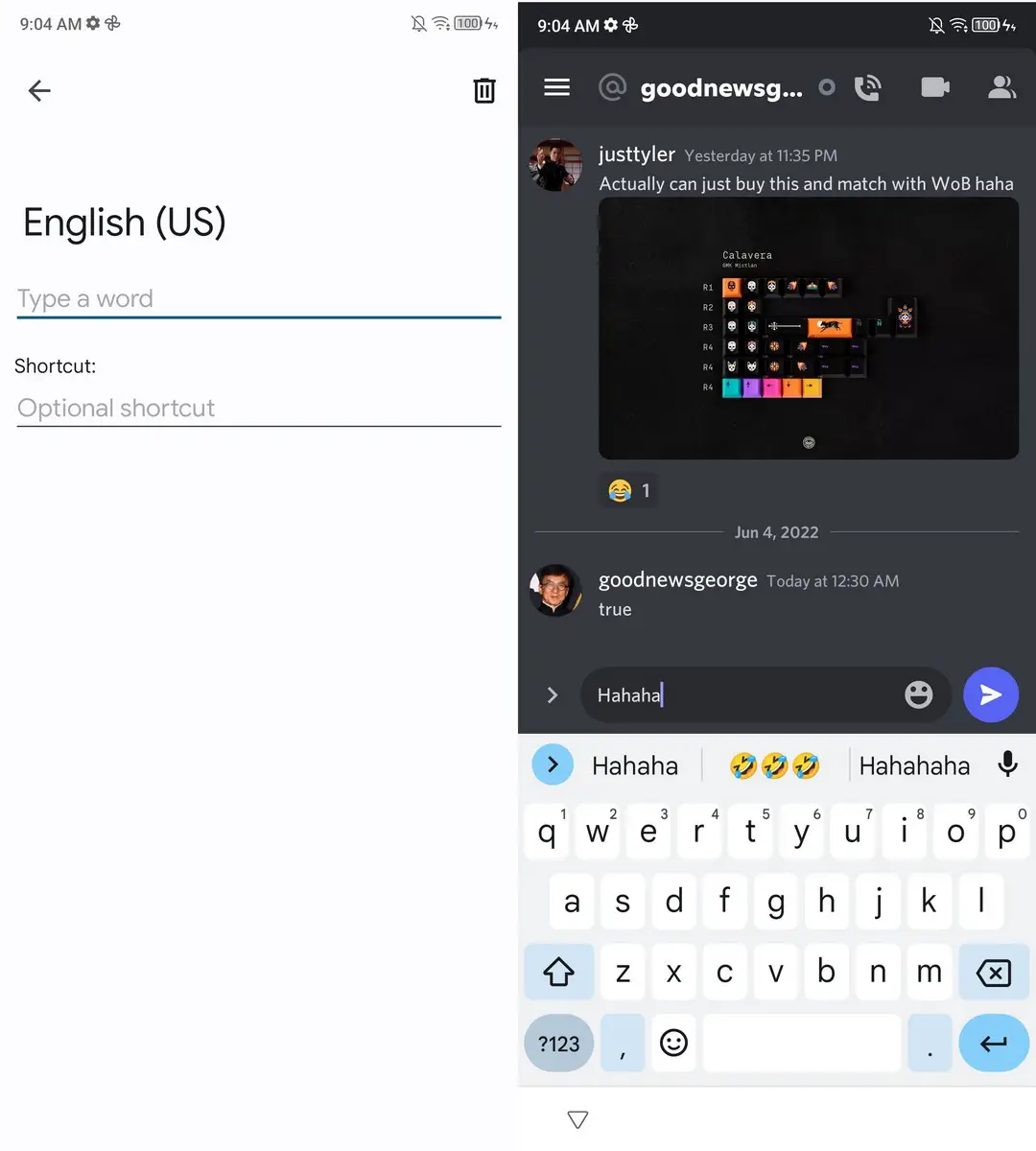 gboard personal dictionary 2