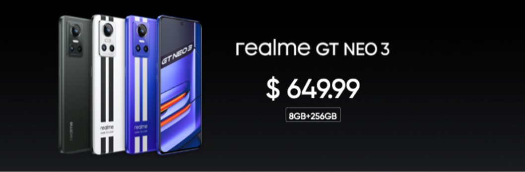 Realme GT NEO 3 and 3T have been formally sent off