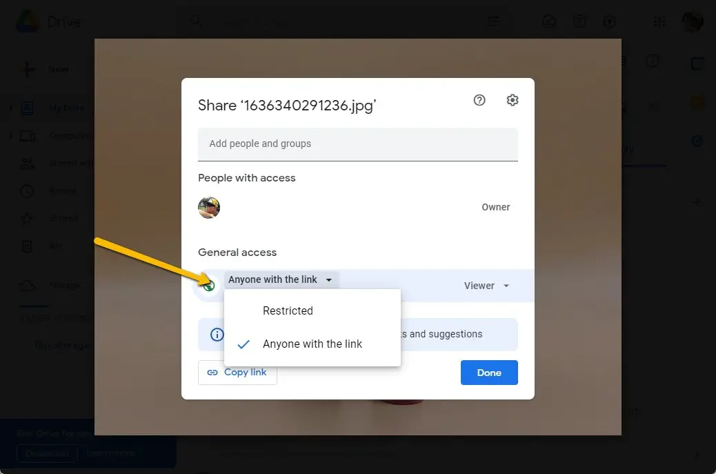 share files google drive 4