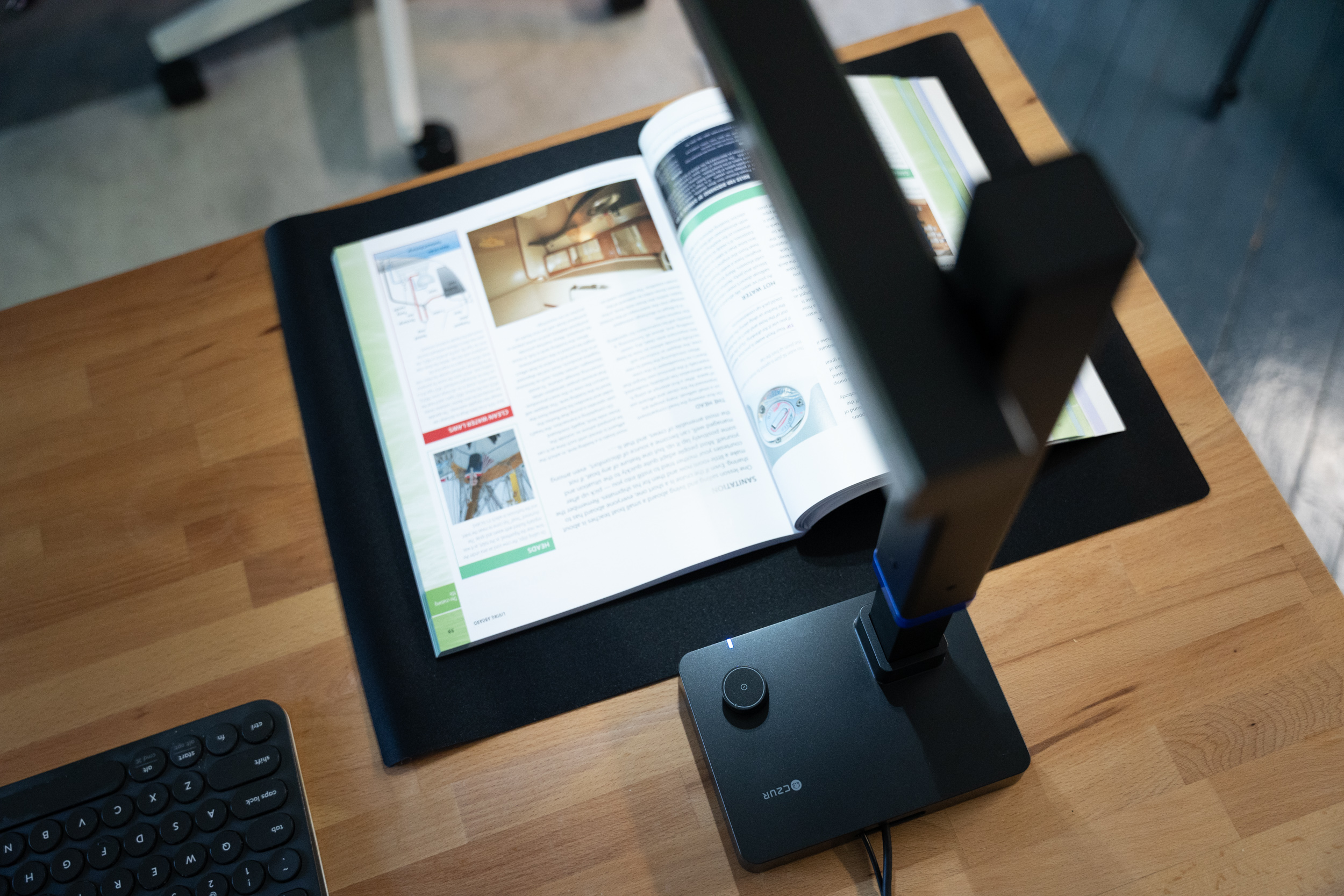CZUR's Shine Ultra scanner makes it easy to digitize all your