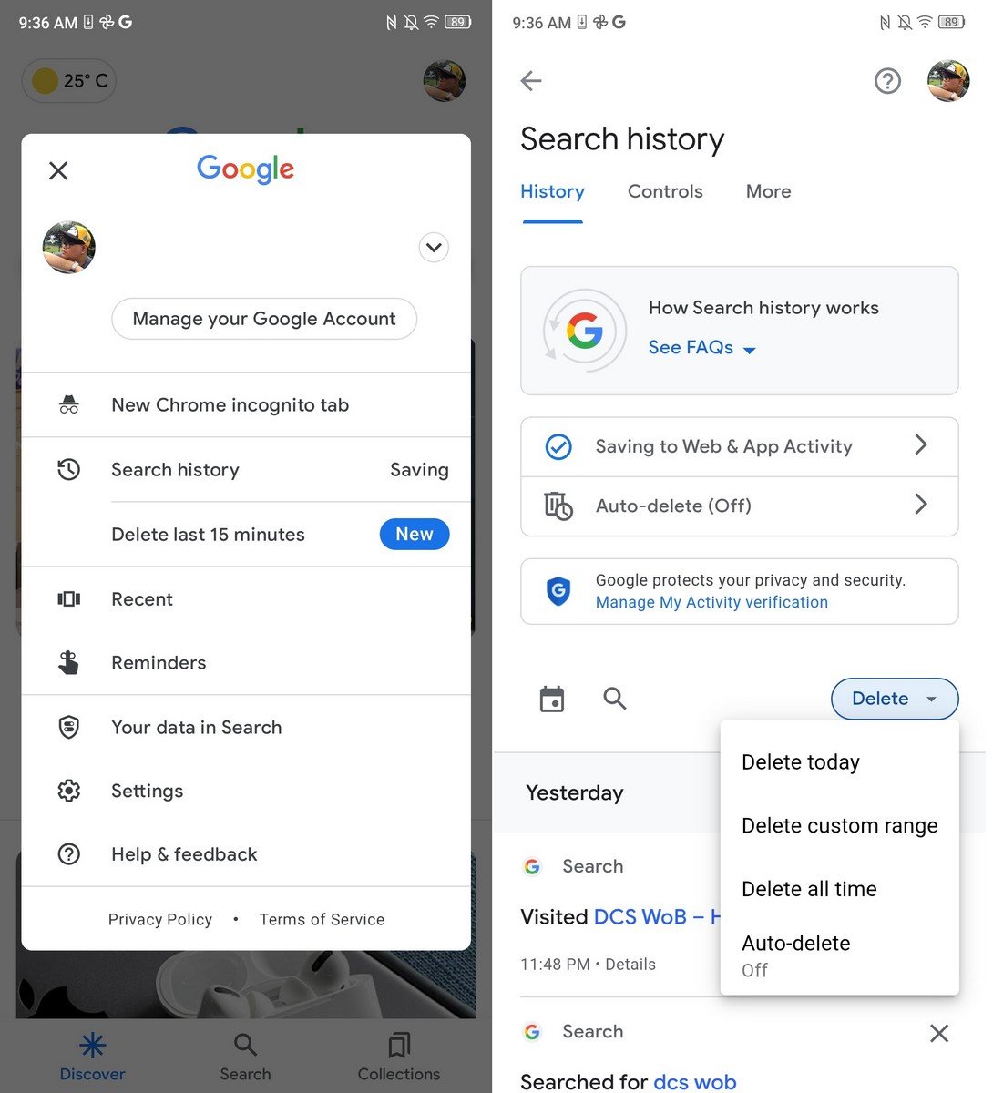 How To Find All Search History On Google