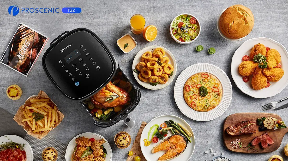 The Proscenic T22 Air Fryer is not just smart for your health, but