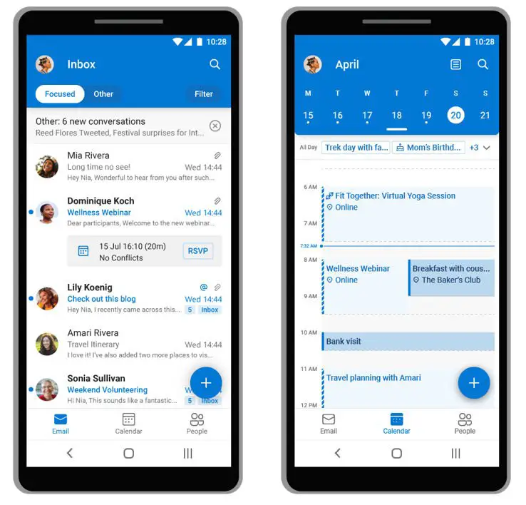 Microsoft Outlook Lite reported for AndroidMicrosoft Outlook Lite reported for Android