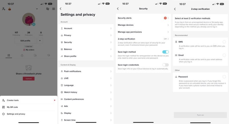 How To Set Up Two Factor Authentication For Tiktok Phandroid