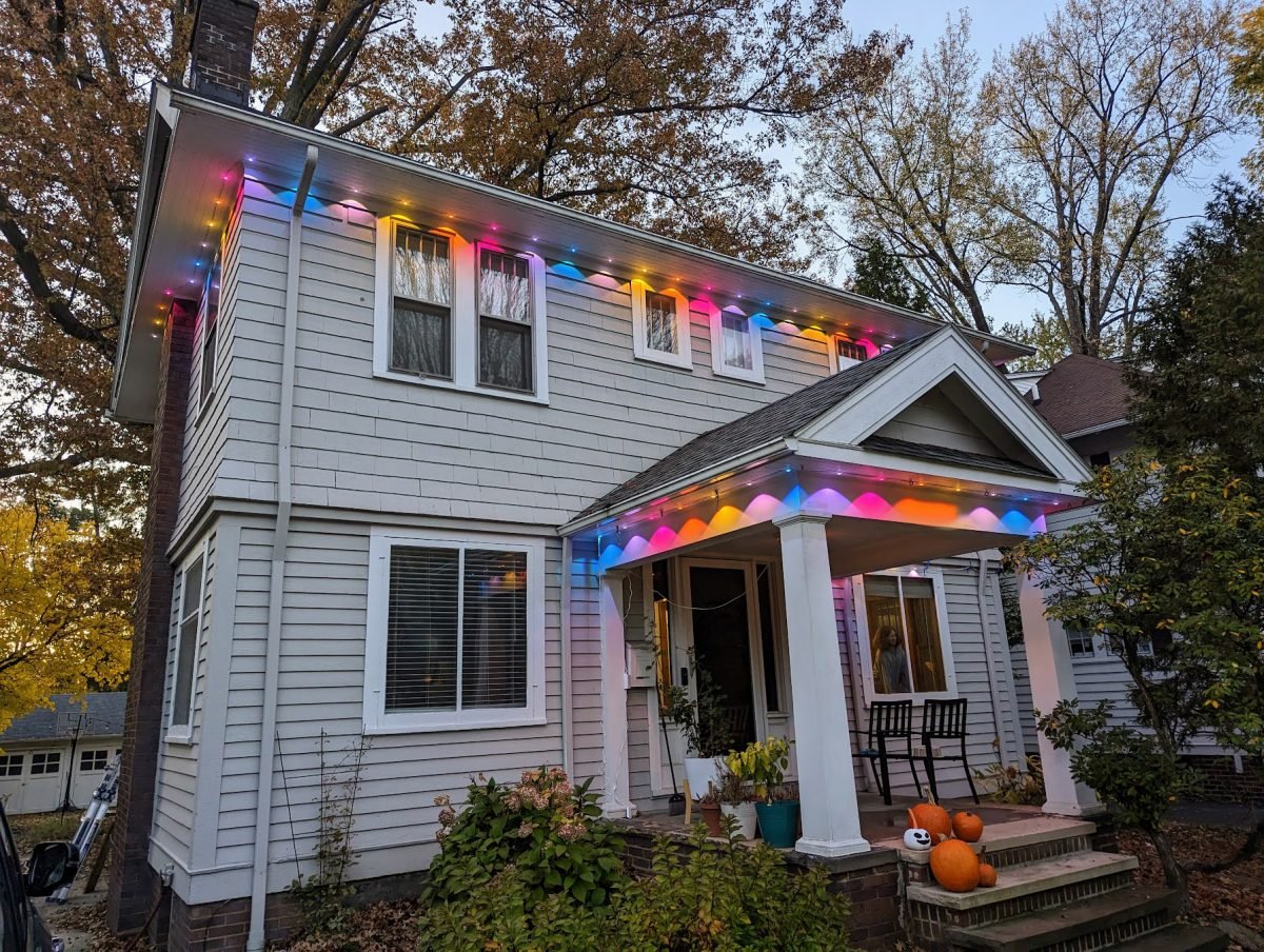 Keep your home festive with Govee’s permanent outdoor LED lights