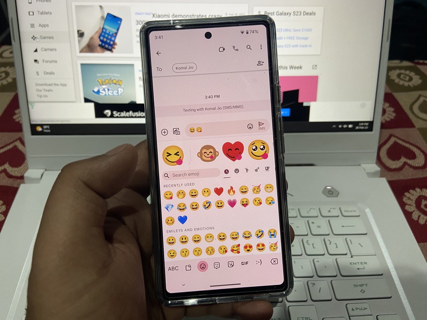 Emoji Sticker for iOS & Android