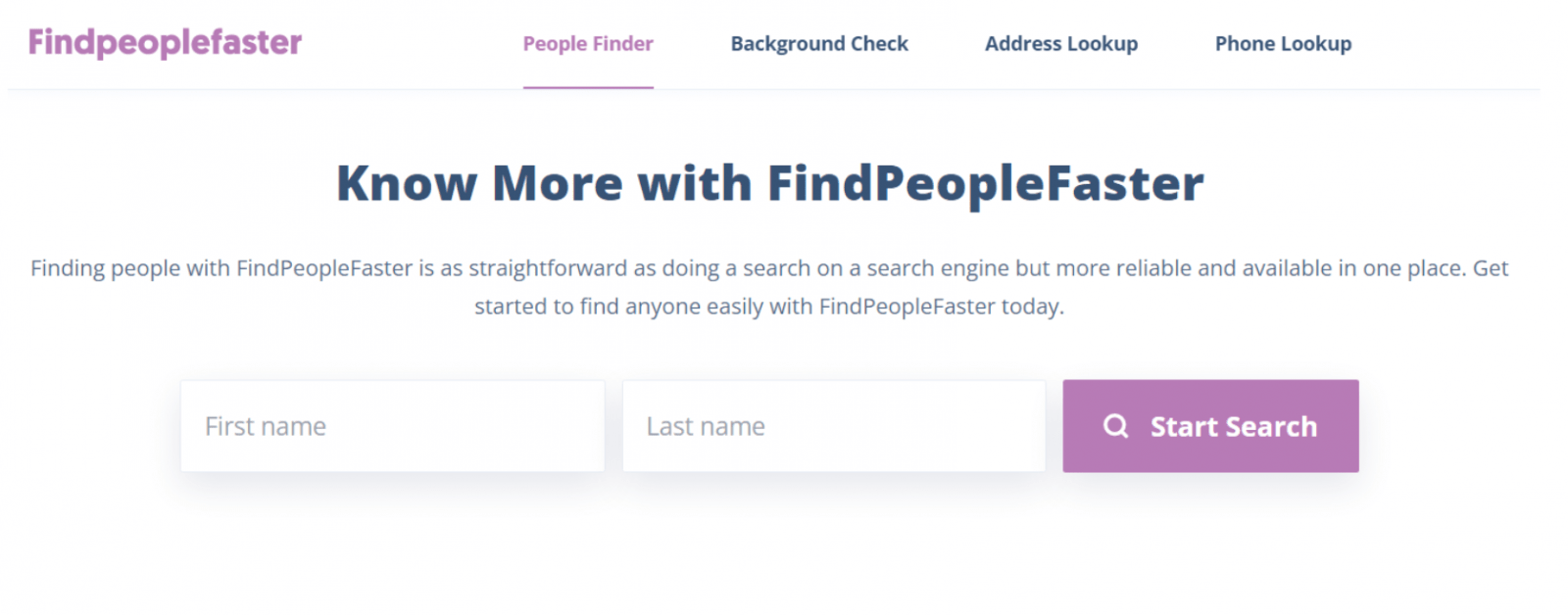 FindPeopleFaster Overview：Excellent People Search Engine In 2023 ...