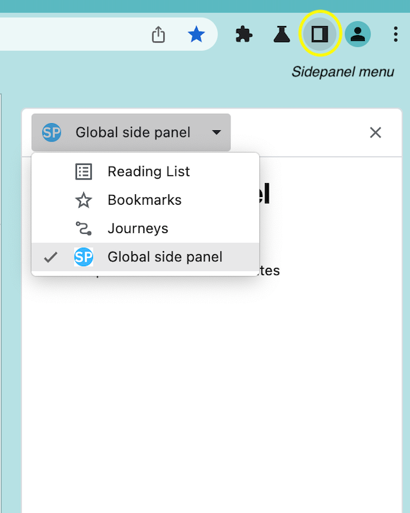 Chrome extensions side panel 2
