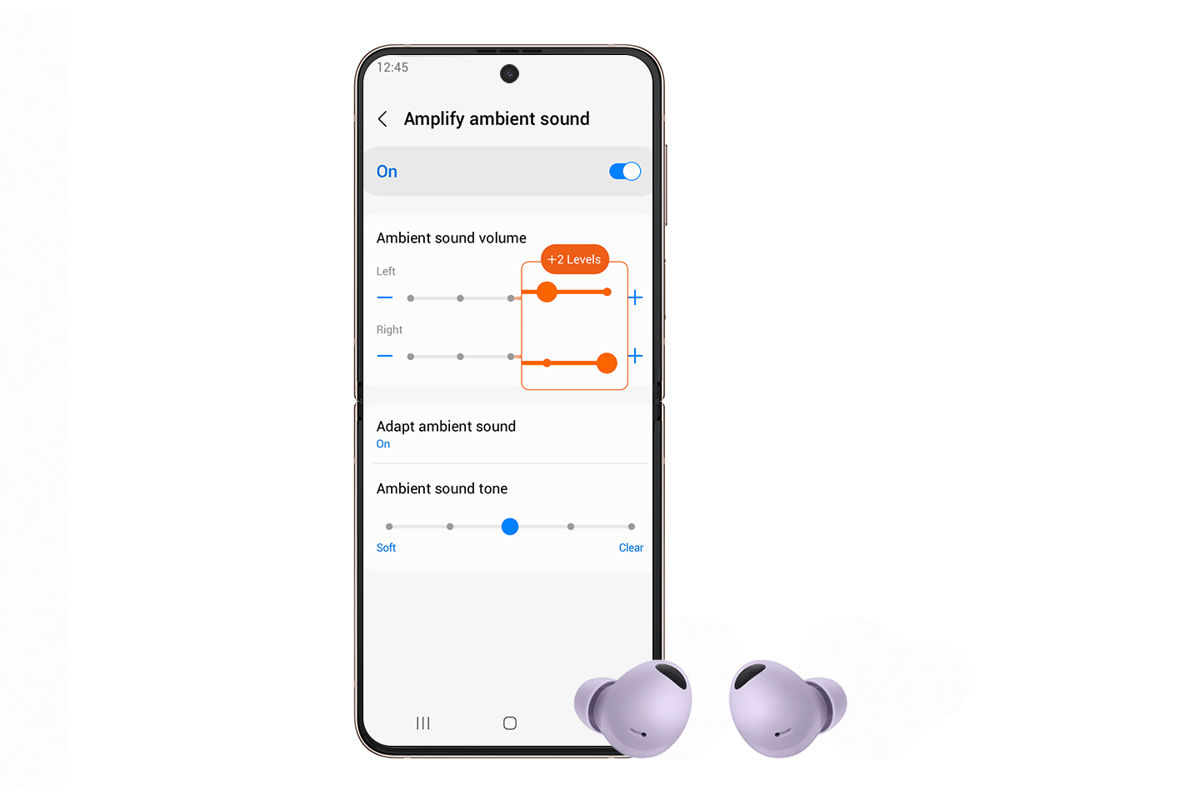 Galaxy Buds2 Pro Enhanced Ambient Sound Global Accessibility Awareness Day 1