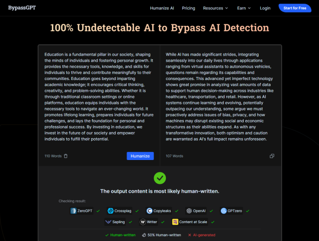 BypassGPT Review: An AI Humanizer That Keeps AI Content Undetectable ...