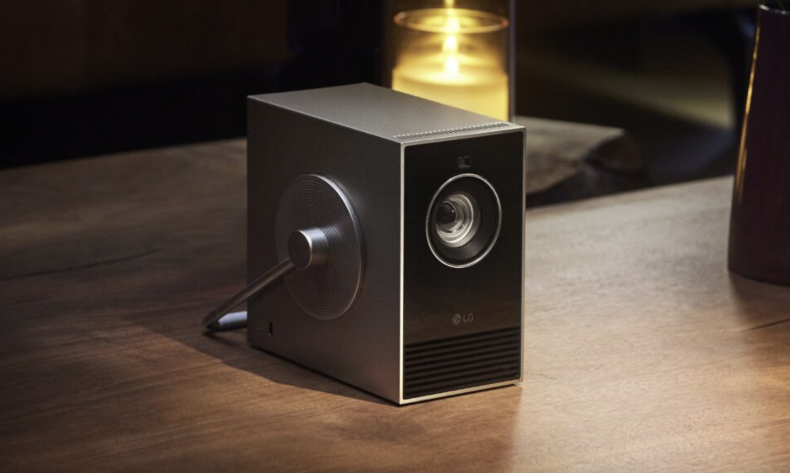 Meet The Cinebeam Qube Lg S New K Projector Phandroid