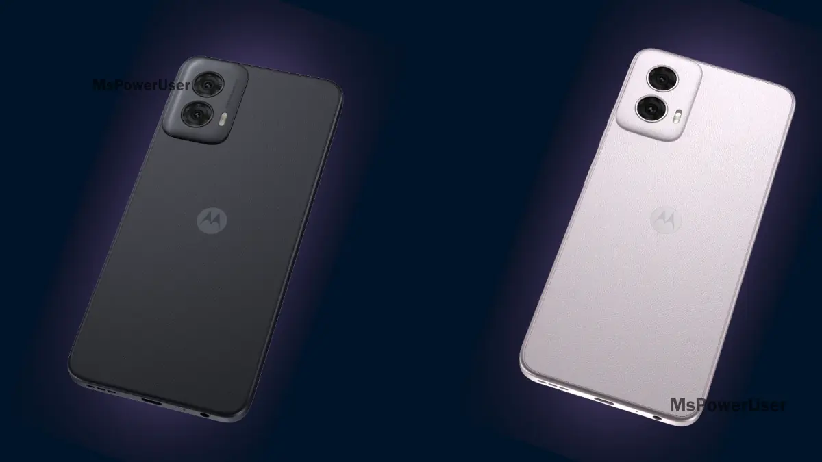 Check out these leaked Renders of the budget 2024 Moto G Power 5G!