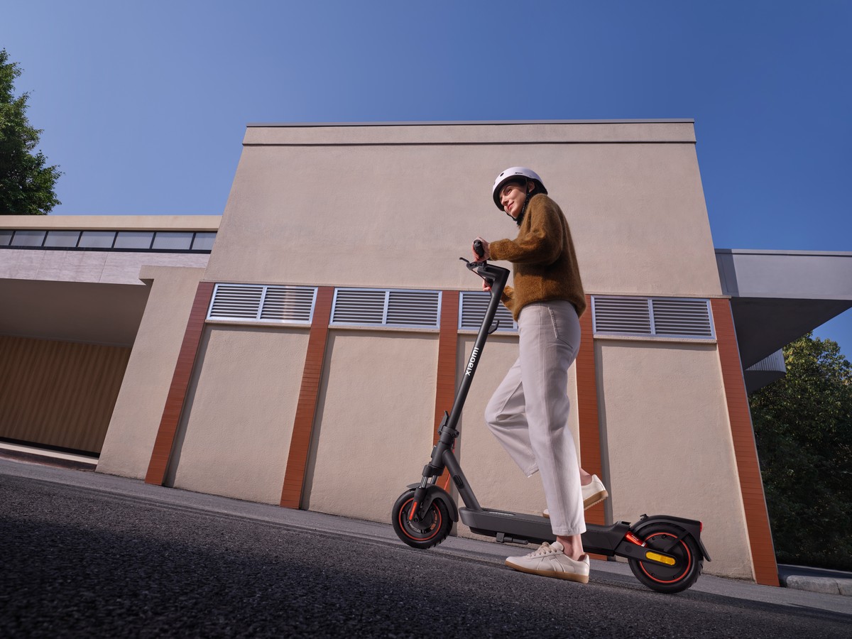 Xiaomi Electric Scooter 5 Max Ramp parking